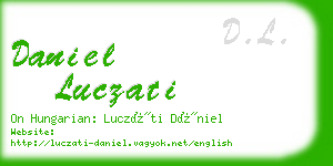 daniel luczati business card